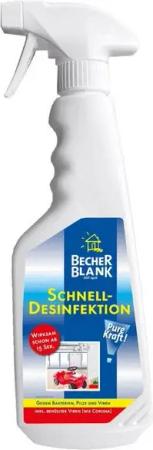 Dr. Becher Desinfektionsmittelspender BecherBlank Schnelldesinfektion - 500 ml