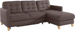 exxpo - sofa fashion Ecksofa Elio, kompakt und komfortabel, bequem und zeitloses Design, L-Form, wahlweise mit Bettfunktion