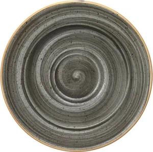 Bonna Mülleimer 6x Bonna Aura Space Rita Kombiuntertasse Ø16cm 2cm Anthrazitgrau Unter