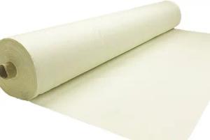beties Stoff Reststoffe Meterware, Farbenspiel 100% Baumwolle Halbpanama mit Slups (elfenbein)