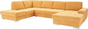 sit&more Wohnlandschaft Santorini U-Form, mit Federkern und Sitztiefenverstellung, wahlweise mit Bettfunktion
