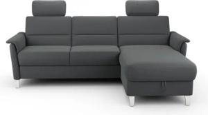 sit&more Ecksofa Palmera L-Form, Federkern, wahlweise mit Bettfunktion und mit/ohne Stauraum