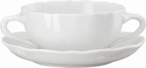 Hutschenreuther Tasse Suppentasse 2-tlg. - MARIA THERESIA Weiß