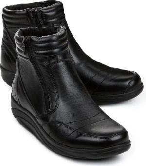 Rollsohlen-Stiefelette Thermoleicht