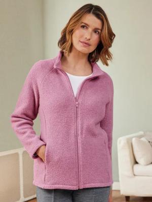 Wollfleece-Jacke
