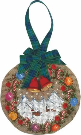 Le Bonheur des Dames Kreativset Le Bonheur des Dames Kreuzstich Set "Mehrfarbige Kugeln I", Zählmuster, (embroidery kit by Marussia)