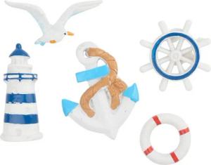 HobbyFun Streudeko, (5-tlg), 2,5 cm - 5 cm, 5 Stück