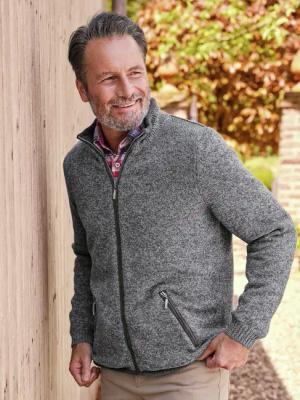 Strickfleecejacke Winterwarm