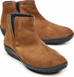 Hallux-Stiefelette Samtweich