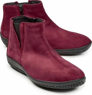 Hallux-Stiefelette Samtweich