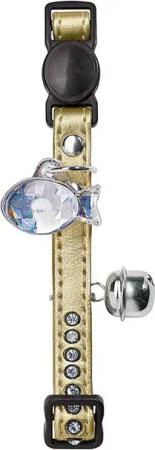 Hunter Tierbedarf Katzen-Halsband Katzenhalsband Modern Art Luxus gold