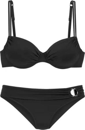 JETTE Bügel-Bikini mit Zier-Accessoire
