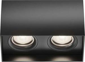 Maytoni Deckenspot, Deckenlampe Aufbau Deckenleuchte Esszimmerlampe 2 flammig Alu