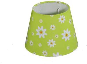 Dirk Davids Leuchten GmbH Lampenschirm für Tischleuchte in Rund Chintz Grün Blumen Dekor 16-11-12, Blumen Dekor