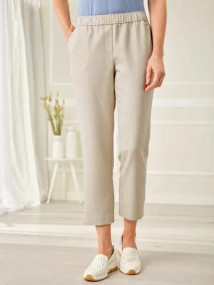 7/8 Schlupfbundhose Reise-Leinen