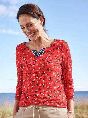 Langarmshirt Millefleur