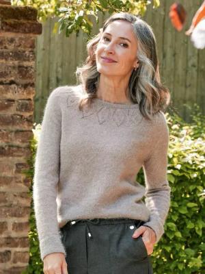 Mohair-Pullover Extraleicht