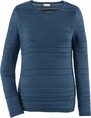 Baumwoll-Pullover Ajour