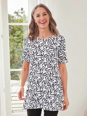 Longshirt Viskose-Jersey