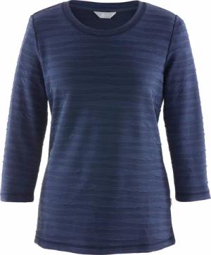 Rundhals-Shirt Strukturmuster
