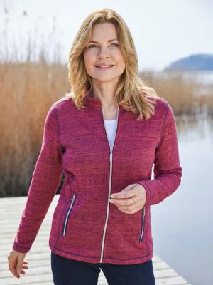 Strickfleecejacke