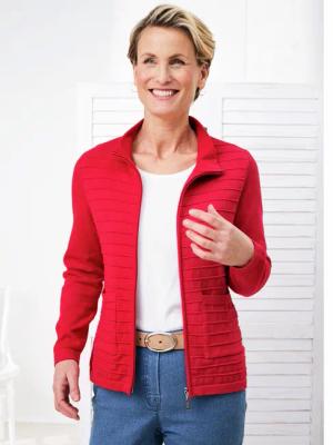 Strickjacke Strukturstrick