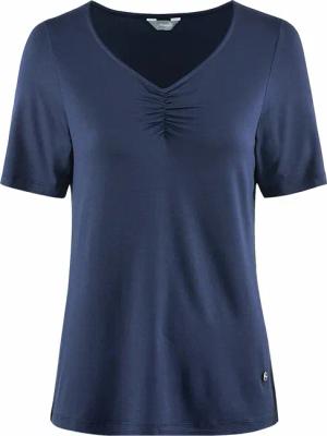 Viskose-Shirt Raffung