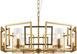 Maytoni Außen-Wandleuchte, Pendelleuchte Hängelampe Deckenleuchte Kronleuchter Gold Glas Metall D