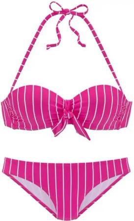 Vivance Bügel-Bandeau-Bikini mit Zierschleife am Top