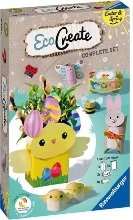 Ravensburger Malblock Ravensburger Upcycling Basteln EcoCreate Mini Spring Time 18439