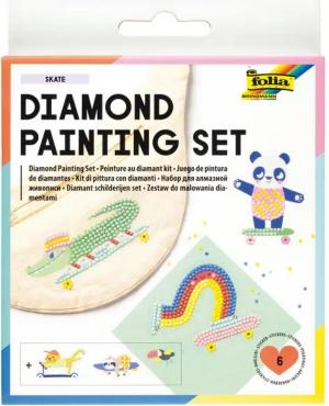 Folia Malvorlage Diamond Sticker Set, 6 Stück