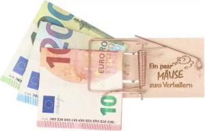 Spruchreif® Spardose Mausefalle Geldgeschenk · Mausefalle mit Spruch · Gutscheinverpackung