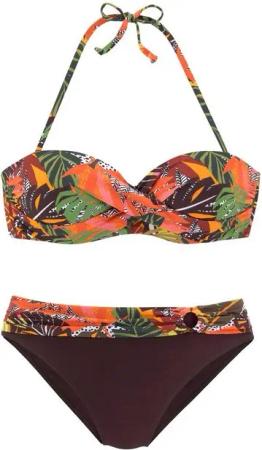 Vivance Bügel-Bandeau-Bikini mit Wickeloptik