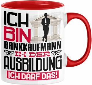 Trendation Tasse Bankkaufmann Ausbildung Tasse Geschenk Ich Bin Bankkaufmann In Der Aus