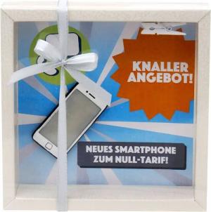 ZauberDeko Geschenkbox Geldgeschenk Verpacken Handy Smartphone Gutschein Geburtstag Weihnacht