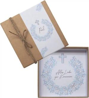 ZauberDeko Geschenkbox Geldgeschenk Personalisiertes Geschenk Kommunion Konfirmation Taufe