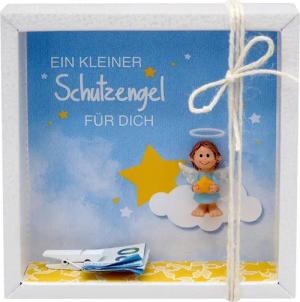 ZauberDeko Geschenkbox Geldgeschenk Schutzengel Taufe Geburtstag Geburt Geschenk Gutschein
