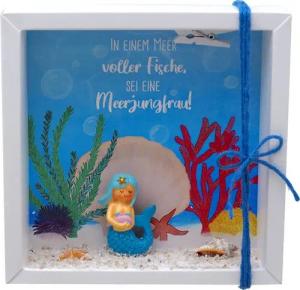 ZauberDeko Geschenkbox Geldgeschenk Verpackung Meerjungfrau Nixe Geburtstag Kindergeburtstag