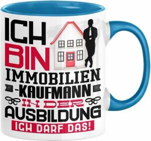Trendation Tasse Immobilienkaufmann Ausbildung Tasse Geschenk Ich Bin Immobilienkaufman