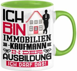 Trendation Tasse Immobilienkaufmann Ausbildung Tasse Geschenk Ich Bin Immobilienkaufman