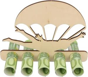 Spruchreif® Spardose Originelles Geldgeschenk, Geschenke aus Holz, Hobby