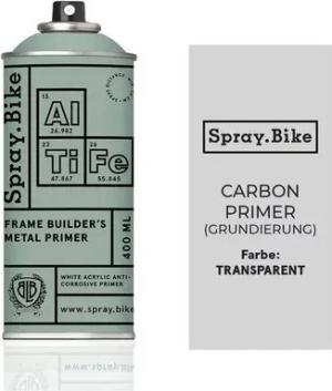 Spray.Bike Sprühflasche SPRAY.BIKE Fahrrad Lackspray - Vorbereiten & Vollenden Kollektion (Carbon Primer (Grundierung), Für Carbon
