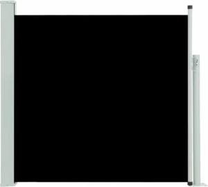 furnicato Sonnenschirm Ausziehbare Seitenmarkise 170×300 cm Schwarz