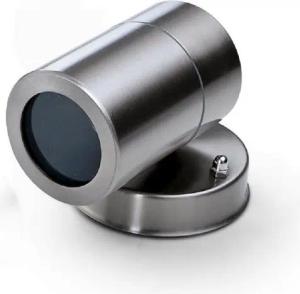 Braytron LED Wandleuchte LED IP44 Wandleuchte RITA WL.1 Edelstahl GU10 Außenleuchte Wandlampe
