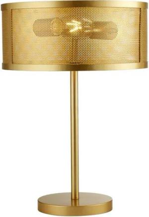 Searchlight Tischleuchte, Leuchtmittel nicht inklusive, Tischleuchte gold Modern Wohnzimmer Tischlampe Design