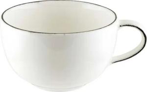 Bonna Mülleimer 6x Bonna Retro Black Rita Obertasse Ø14cm 7cm 35cl Tasse