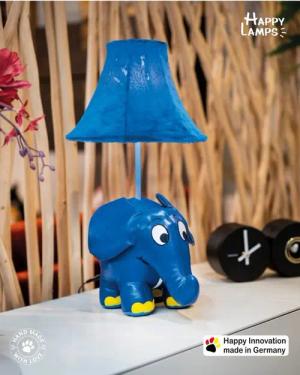 Happy Lamps GmbH LED Stehlampe Elefant von Sendung mit der Maus, 5,4 Watt LED mit 450 lm