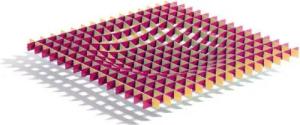 Fundamental Berlin Servierschale Tablett Gravity Magenta Gold
