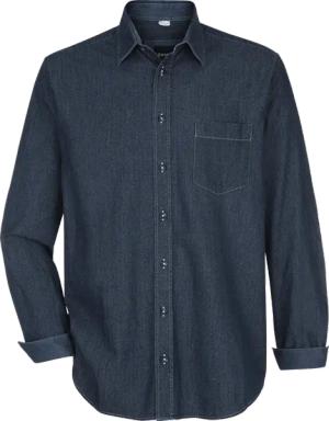 Hemd STELVANO blau
