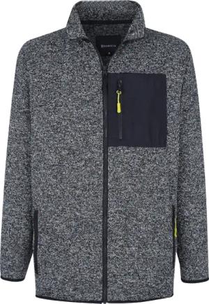 Strickfleecejacke FIORELONI Babista grau